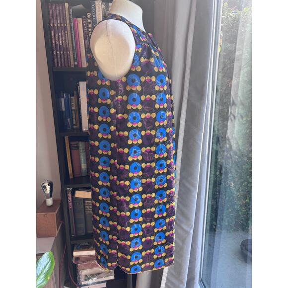 Anna Sui X Target Collab Mod Geometric Sleeveless Sheath Dress Women's XS - Picture 3 of 8